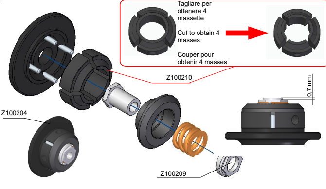 Pièces embrayage origine